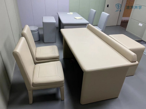 Anti-collision tables and chairs